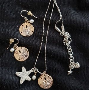 Brighton Sand Dollar & starfish Set